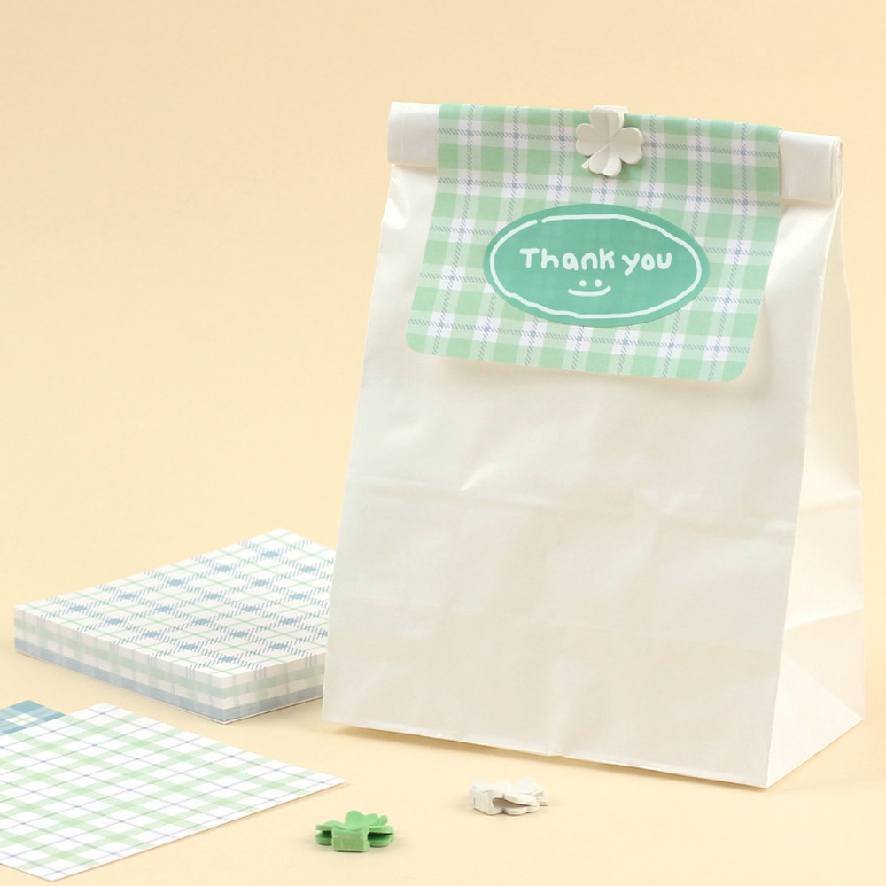 Melon - Wanna This Stitch check 4 designs memo notepad