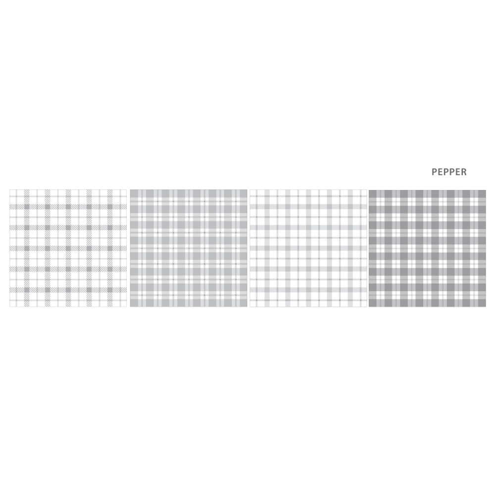 Pepper - Wanna This Stitch check 4 designs memo notepad