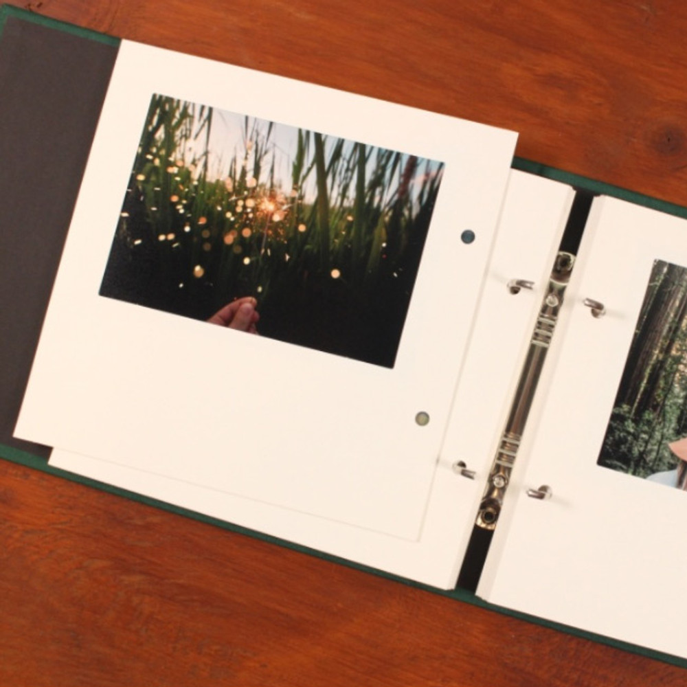 Moods&Views Light 4x6 Slip in Photo Album 2 Ring Binder