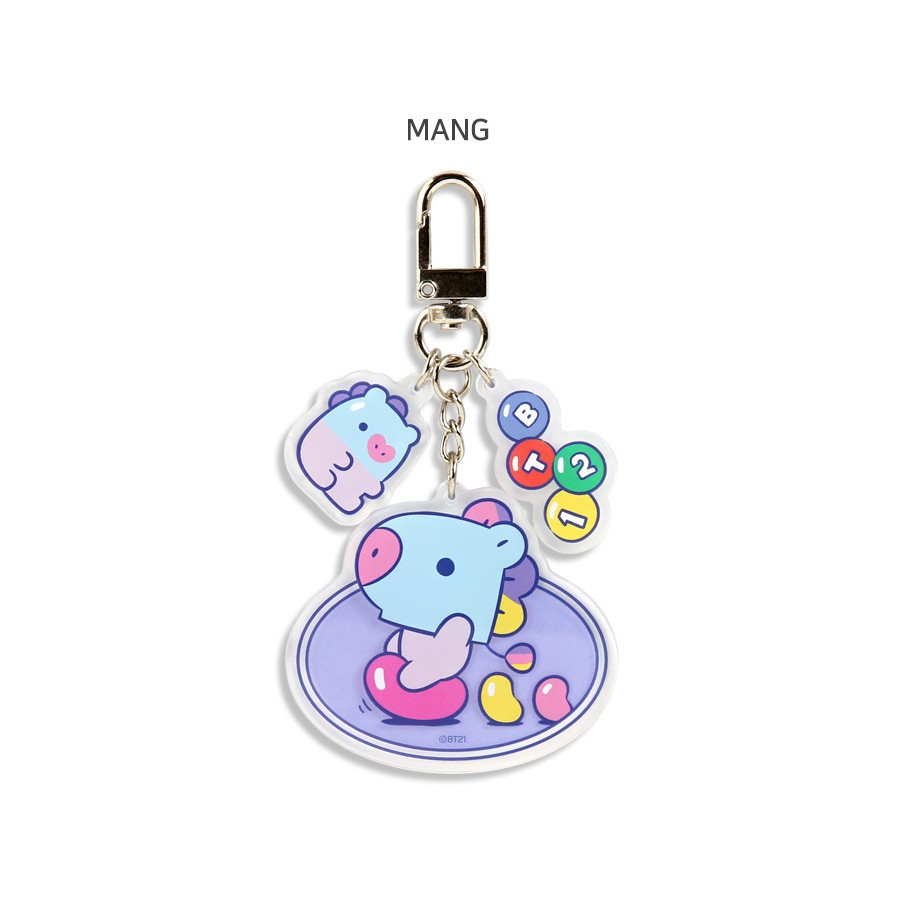 BT21 Jelly Candy Baby Acrylic Keyring - Fallindesign.com