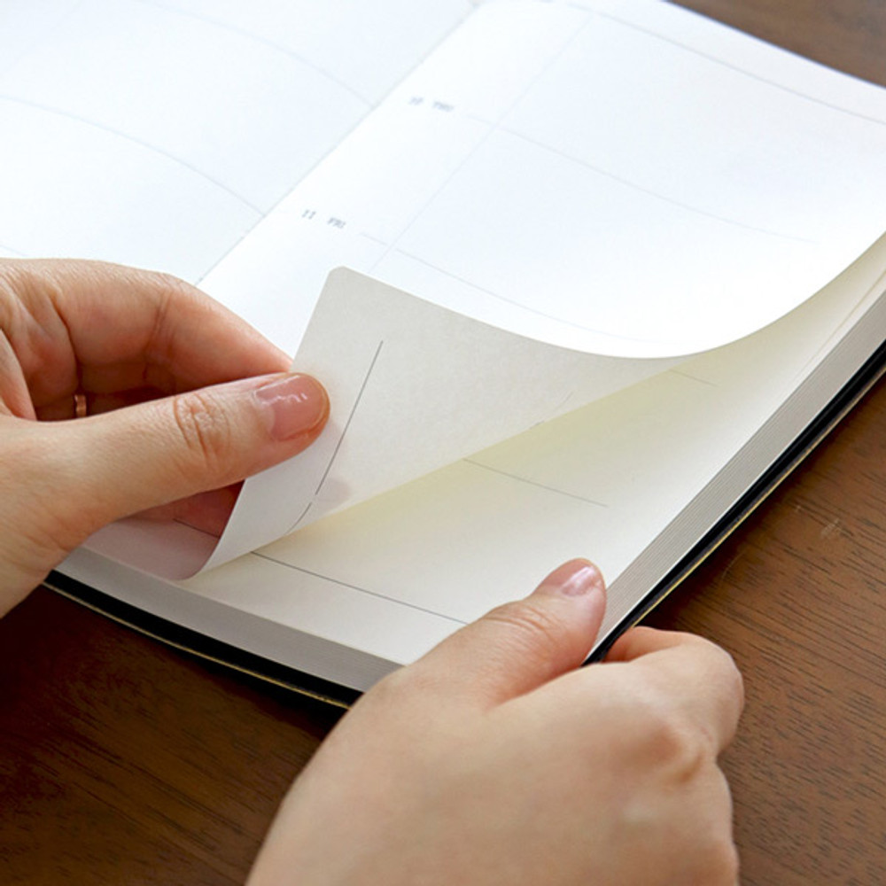 100gsm paper - Indigo 2022 Official Soft Dated Monthly Diary Planner
