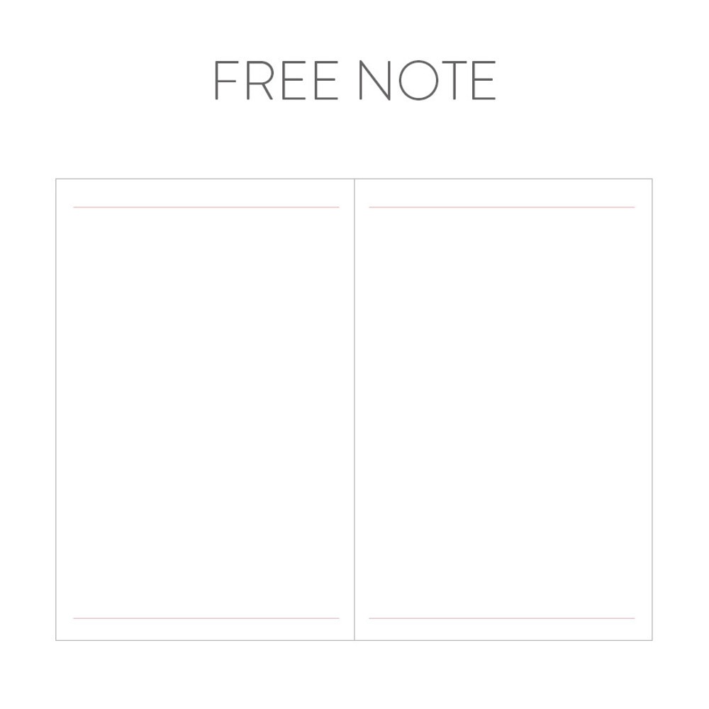 Free note - Indigo 2022 Prism A5 Dated Weekly Diary Planner