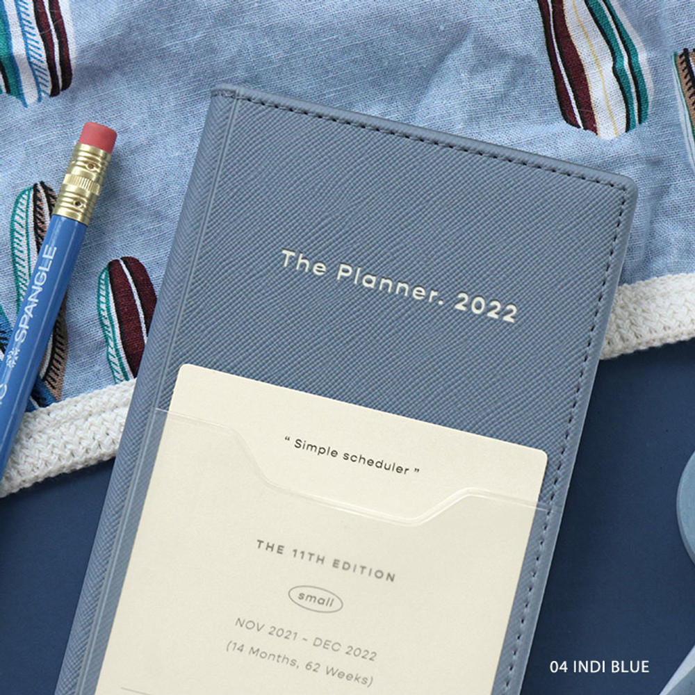 ICONIC 2022 Simple Small Dated Weekly Diary Planner