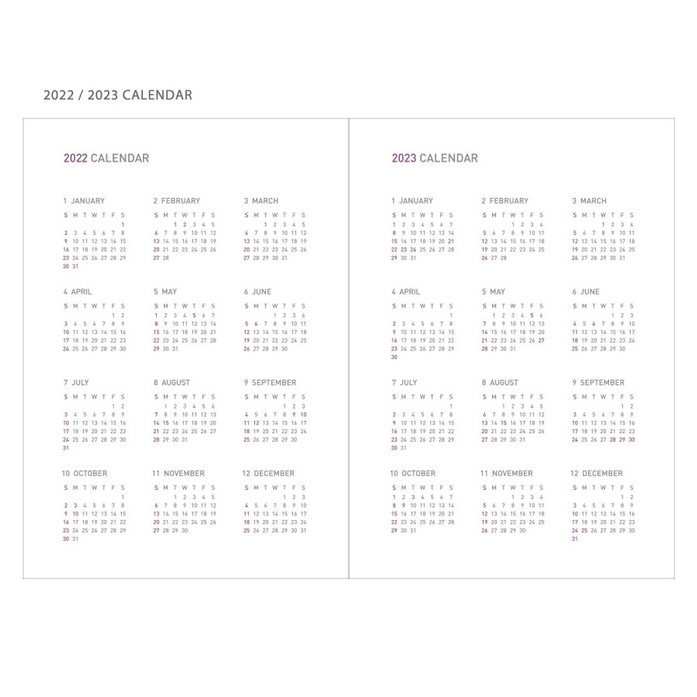 Calendar - Monopoly 2022 Appointment A5 Business Dated Daily Planner