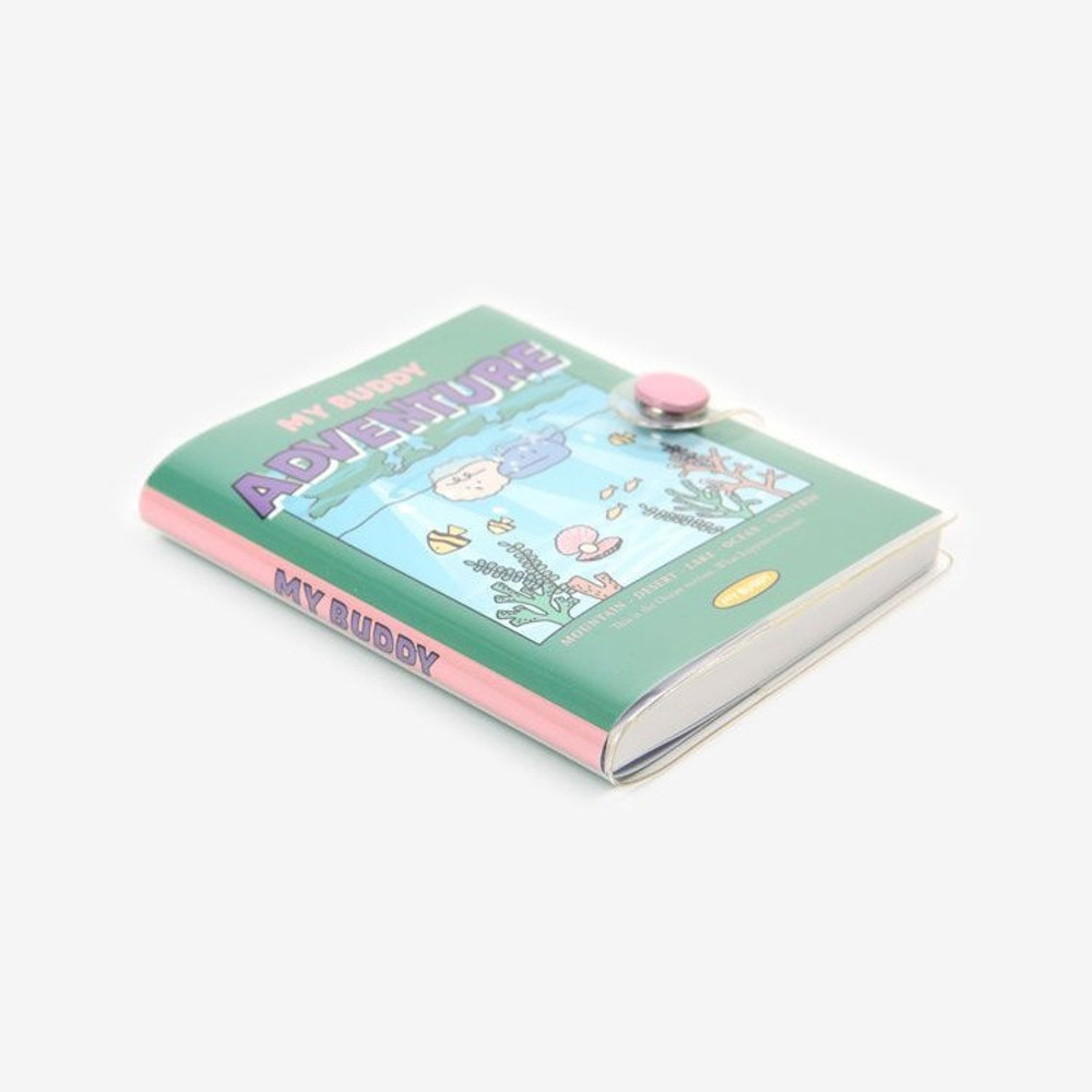 My Buddy Ocean PVC Cover Blank Notebook