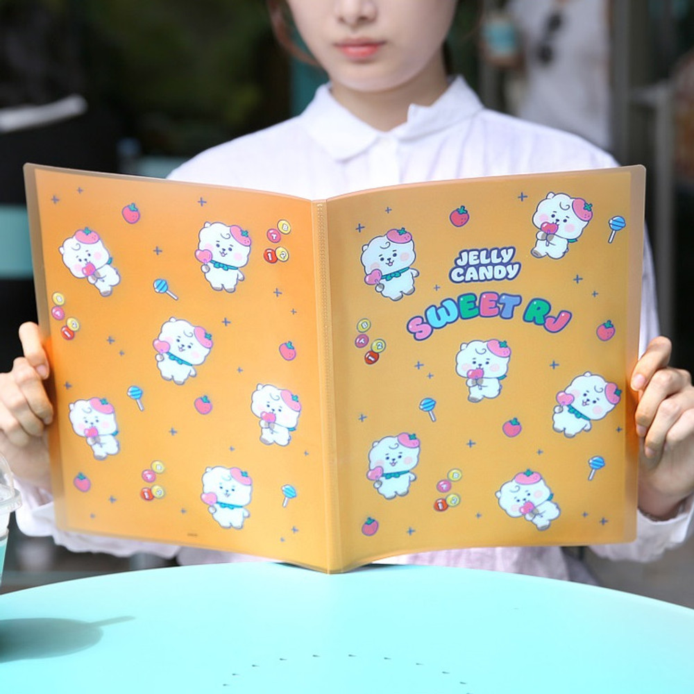 アイドル BT21 RJ JELLY CANDY BT21 OFFICIAL JELLY CANDY ACRYLIC PINBADGE - Kpop USA