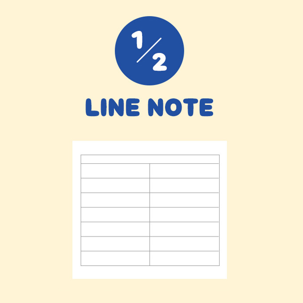 Indigo Toasty Wirebound Half Divided Lined Notebook