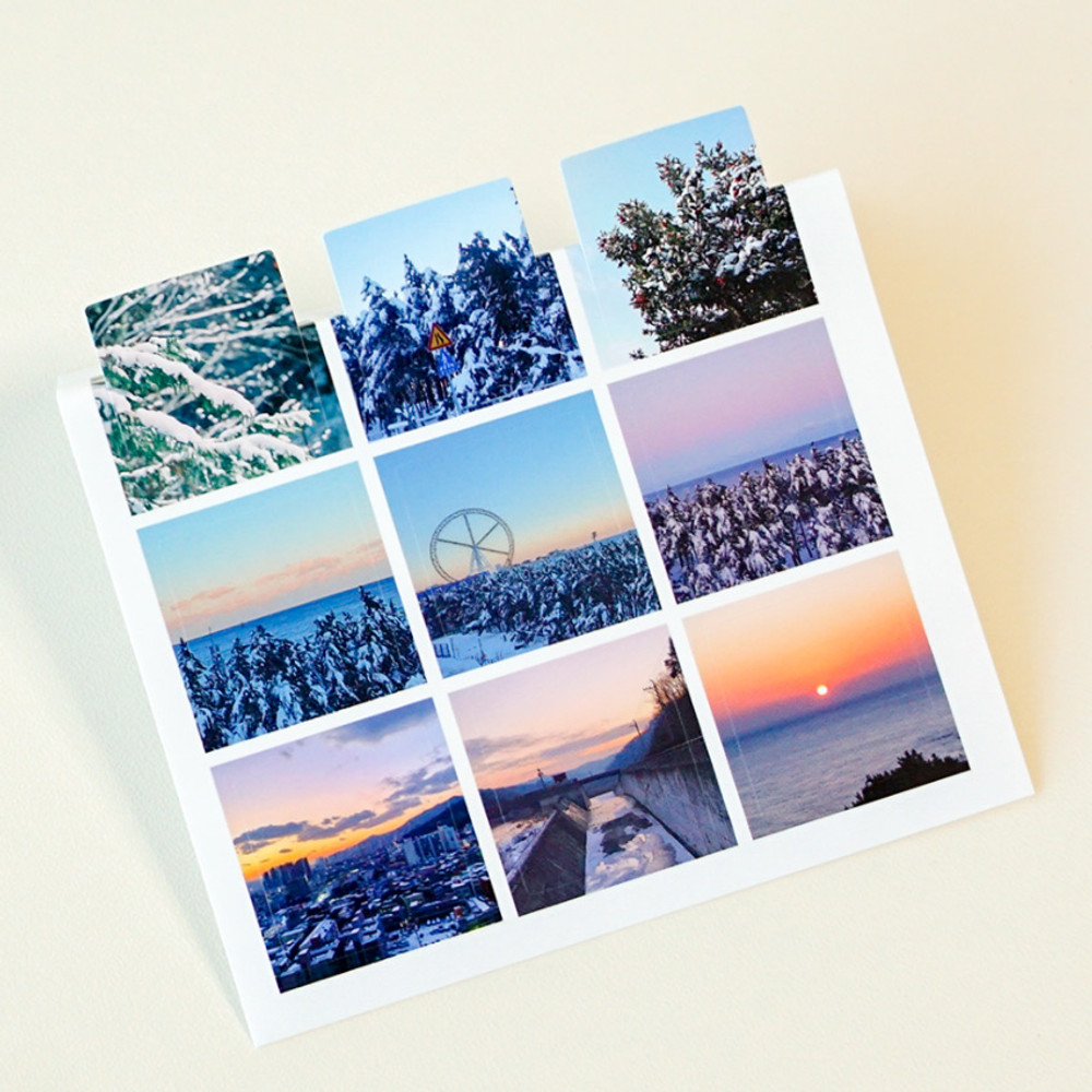 Meri Film Winter Mood Paper Sticker Sheets Set