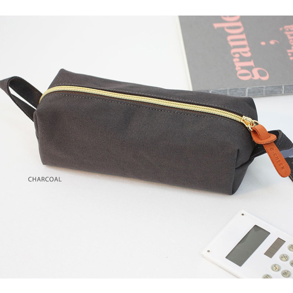 Canvas Zippered Large Foldable Pencil Case (2 Sizes)  Pencil case pouch,  Storage bags organization, Pencil bags