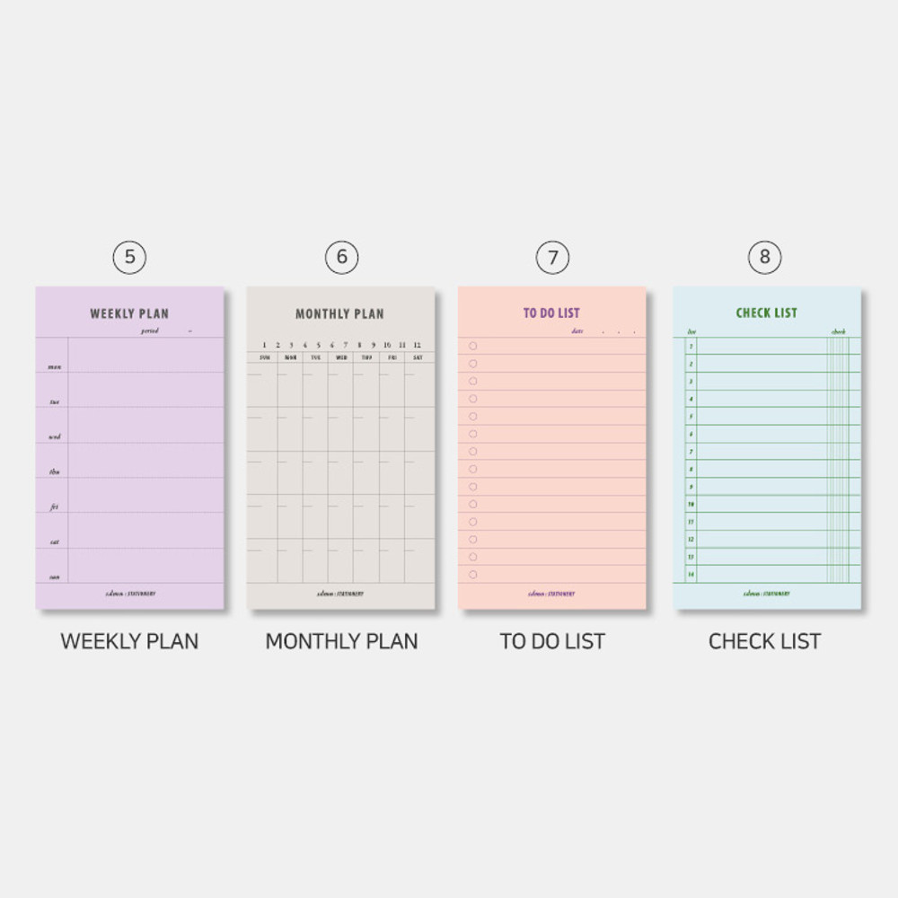Option - Second Mansion Planning Various Notepad Ver2