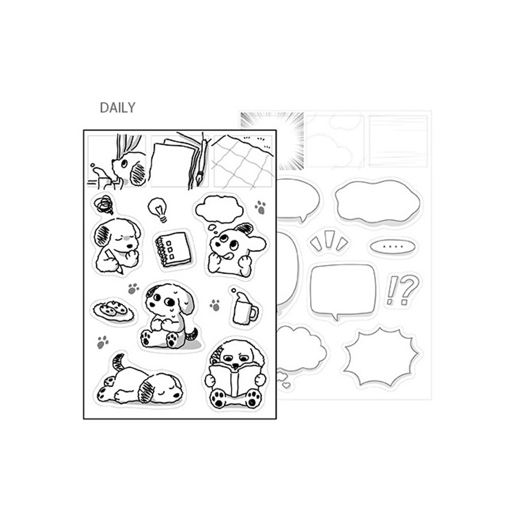 Dry Erase Stickers Thought Speech Bubble Decals. Set of 6 Cut Out. White  Adhesive Vinyl. Practical and Fun. Multiple Shapes Labels. 