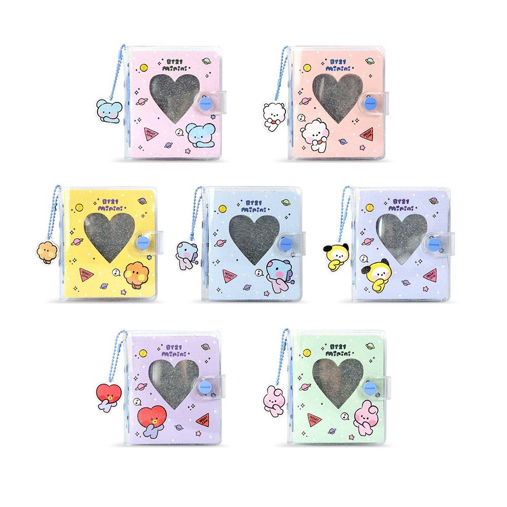 BT21 Minini 3-ring Slip In Pocket Photo Card Album