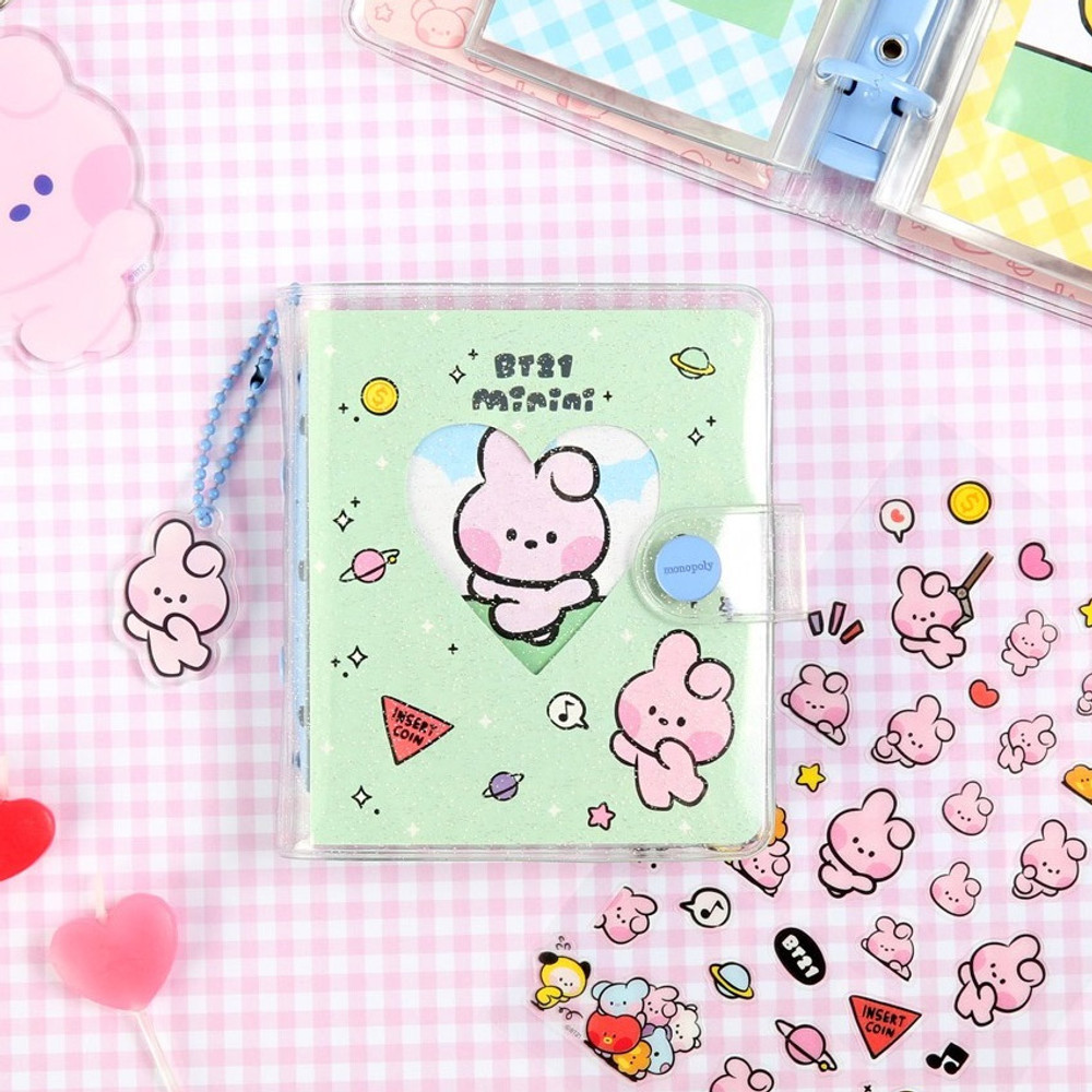 BT21 Minini 3-ring Slip In Pocket Photo Card Album