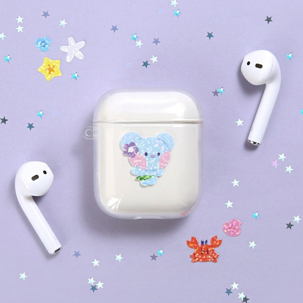 Usage example - BT21 Minini Summer Sky Glitter Sticker