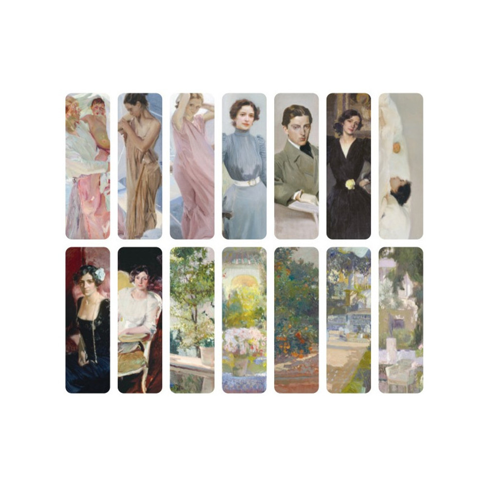 Pack of 28 bookmarks - Nacoo Sorolla paper bookmark set