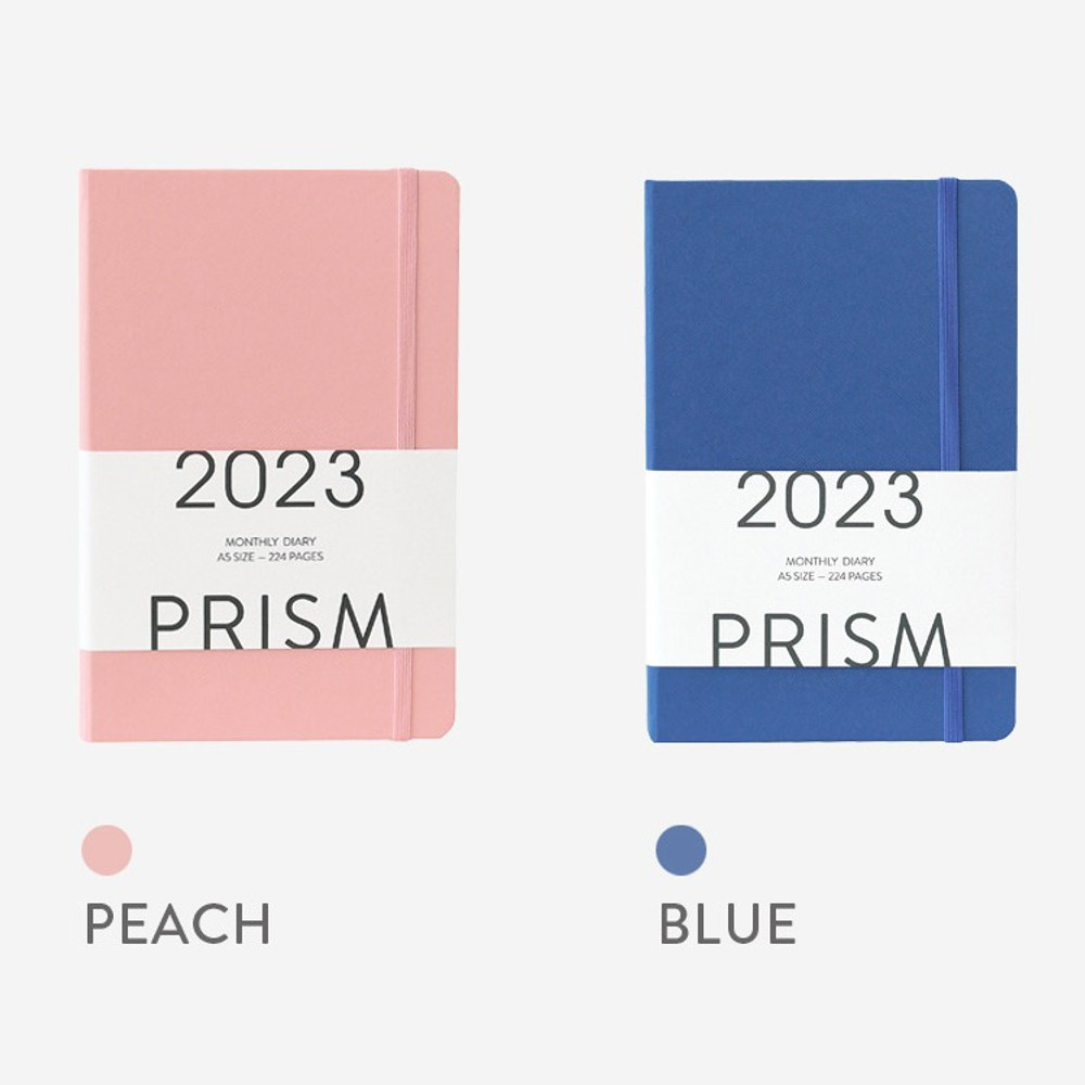 Colors - Indigo 2023 Prism A5 Dated Monthly Diary Planner