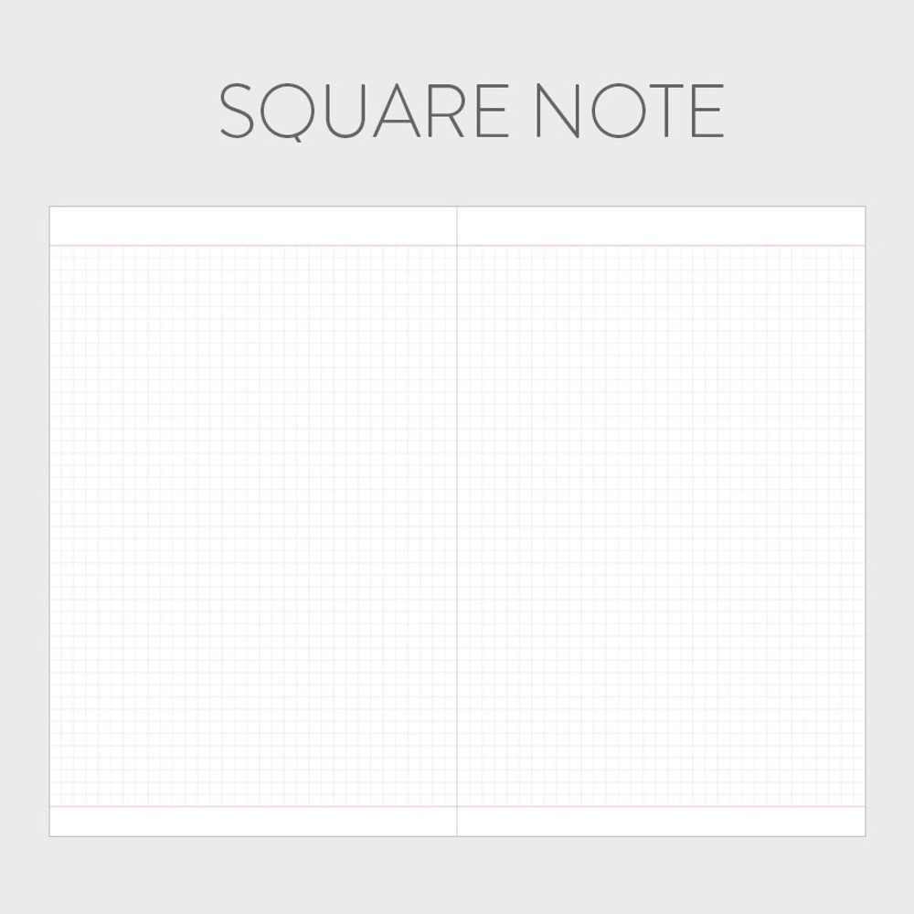 Square note - Indigo 2023 Prism A5 Dated Monthly Diary Planner