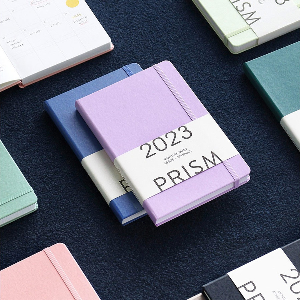 Indigo 2023 Prism A5 Dated Monthly Diary Planner
