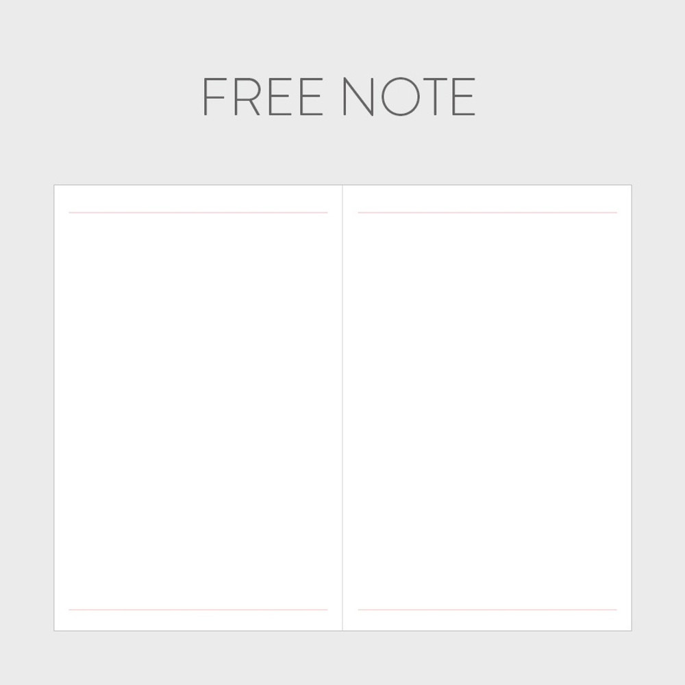 Free note - Indigo 2023 Prism A5 Dated Weekly Diary Planner
