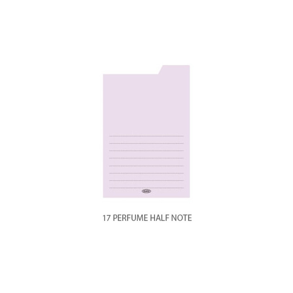 17 perfume half note - Play Obje Moist Grid Large Index Tracing Sticky Notepad