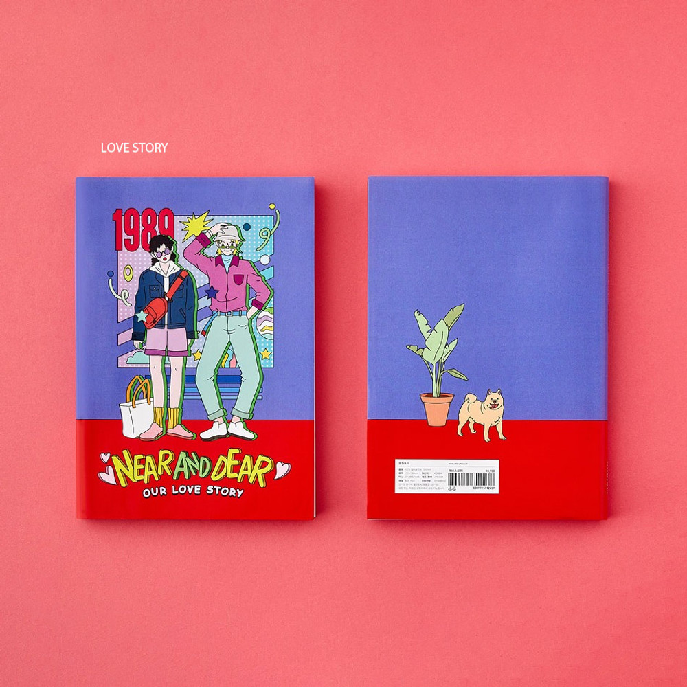 Love story - 2023 Colorpoint B6 Dated Monthly Diary