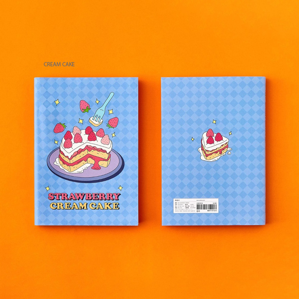 Cream cake - 2023 Colorpoint B6 Dated Monthly Diary