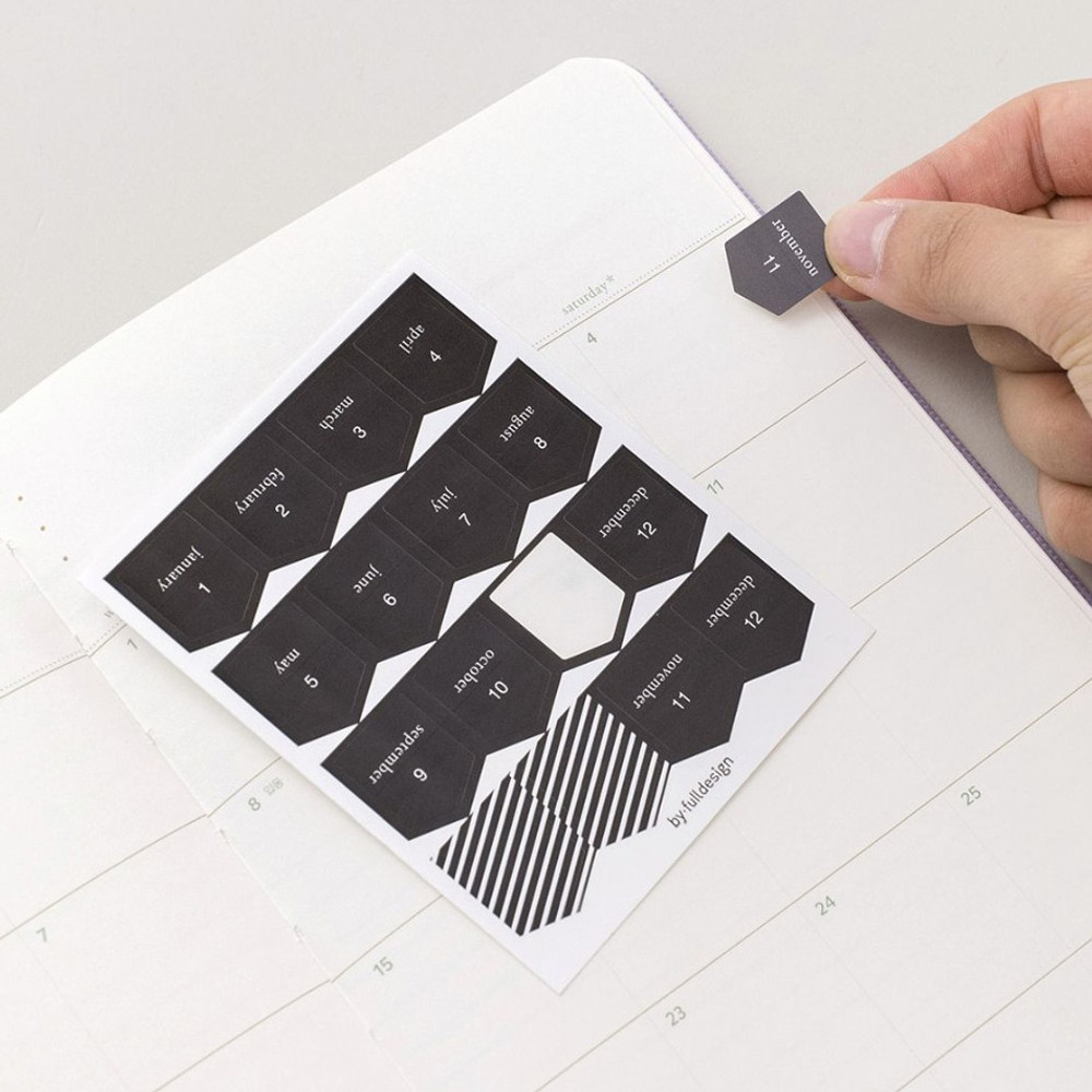 Index tab sticker - 2023 Making Memory B6 Small Dated Weekly Planner