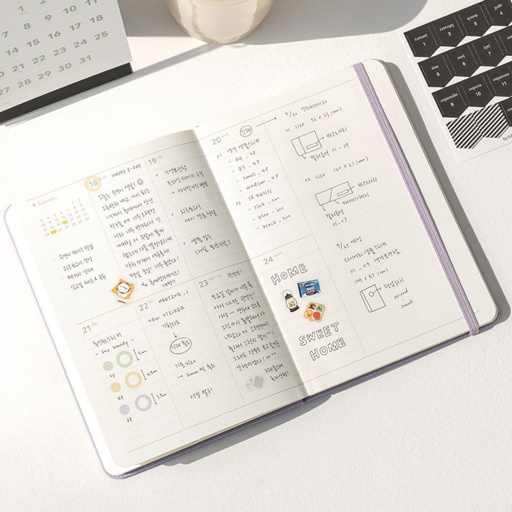 Weekly plan - 2023 Making Memory B6 Small Dated Weekly Planner