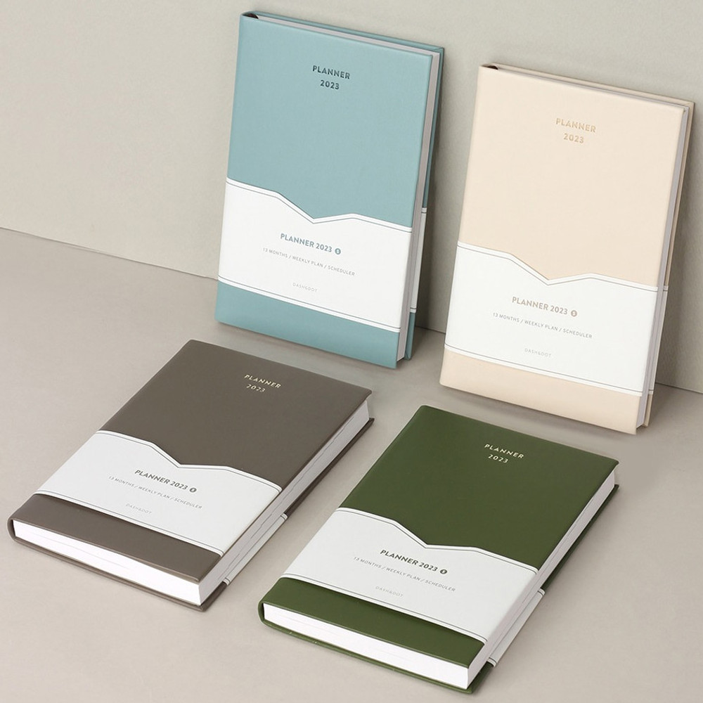 2023 Simple Large Dated Weekly Planner