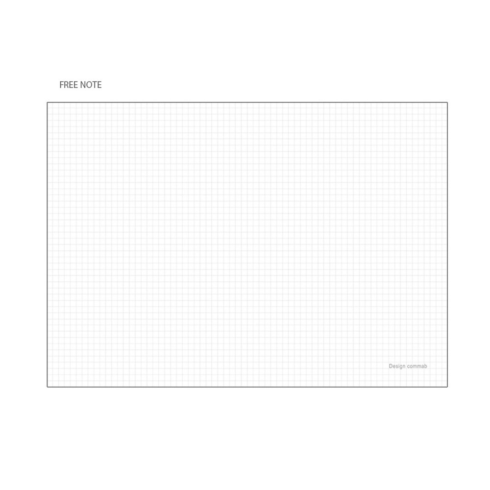 Grid notes - 2023 A4 Large Dated Monthly Planner Scheduler