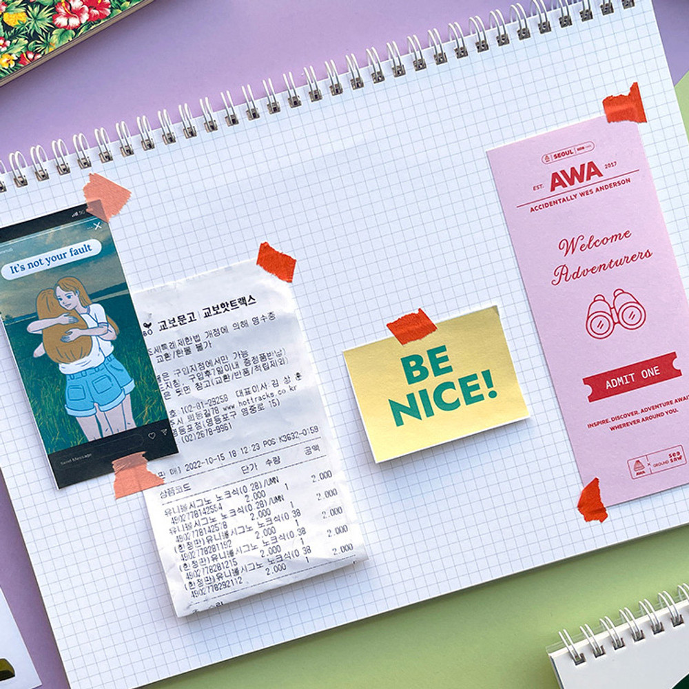 Grid notes - 2023 A4 Large Dated Monthly Planner Scheduler
