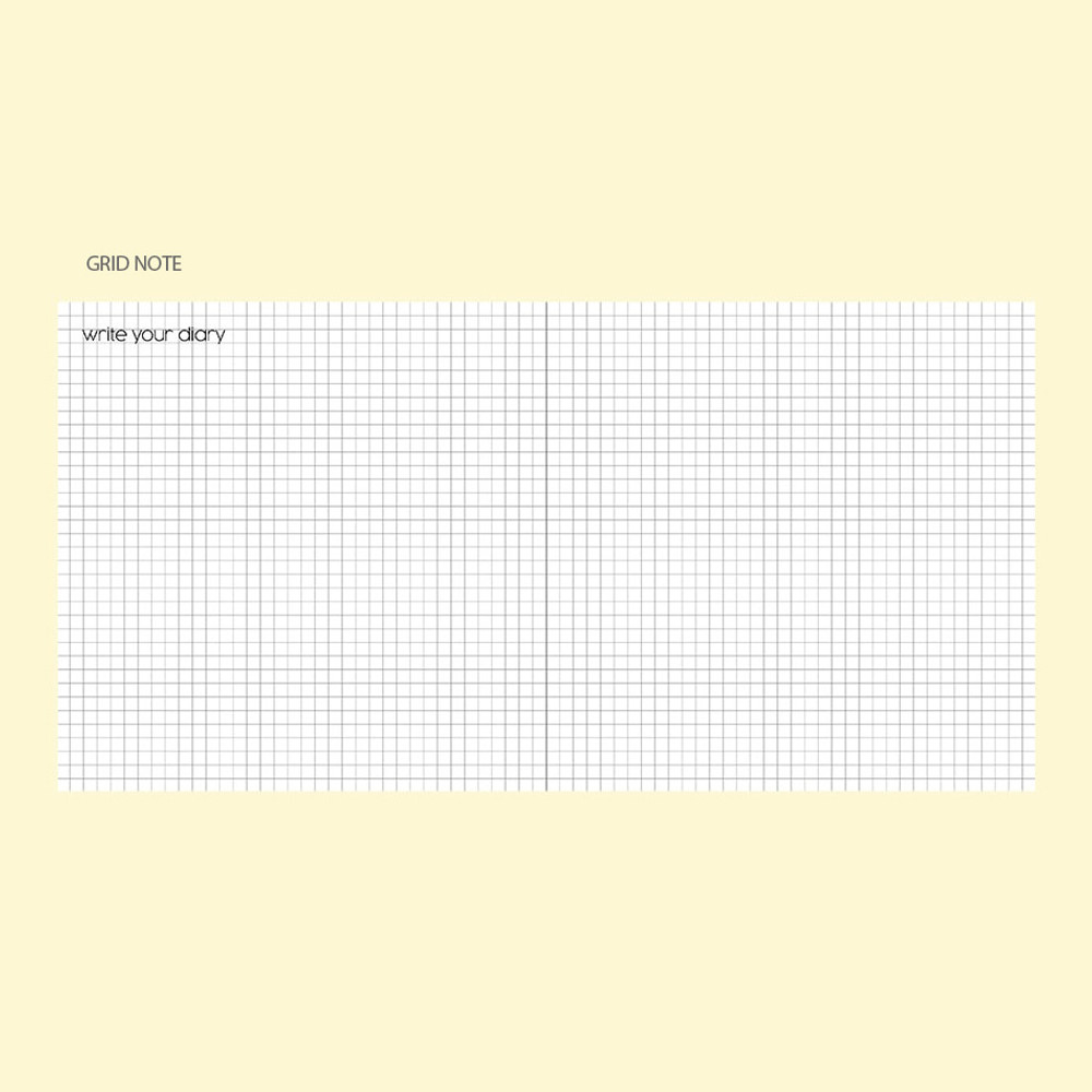 Grid notes - 2023 Square Your Dated Weekly Diary Planner