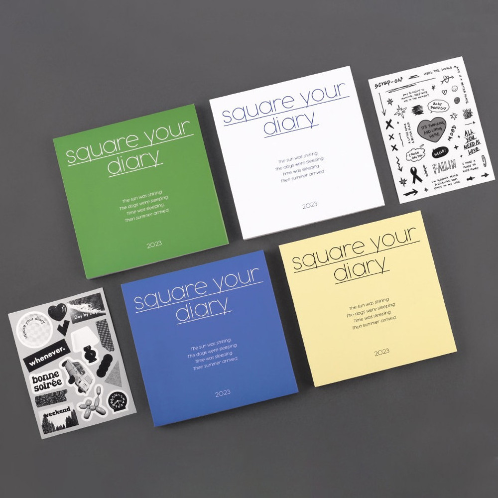 2023 Square Your Dated Weekly Diary Planner