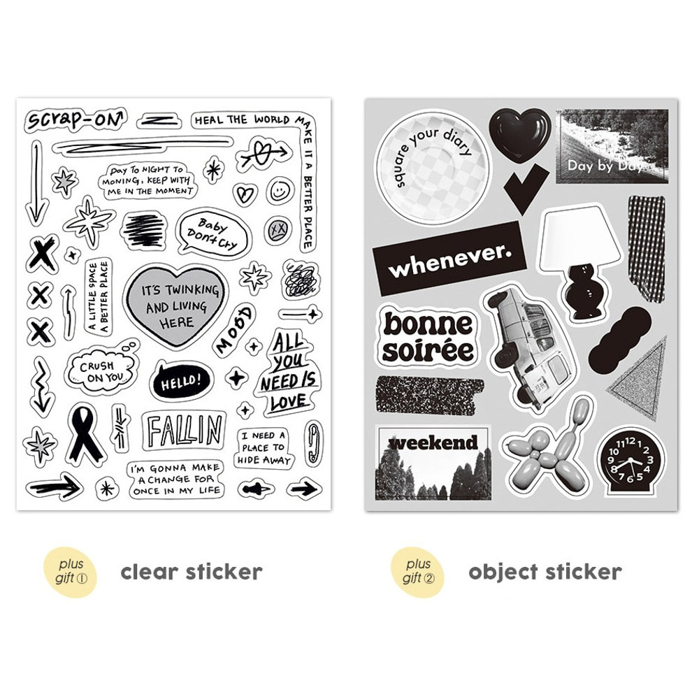 Sticker - 2023 Square Your Dated Weekly Diary Planner