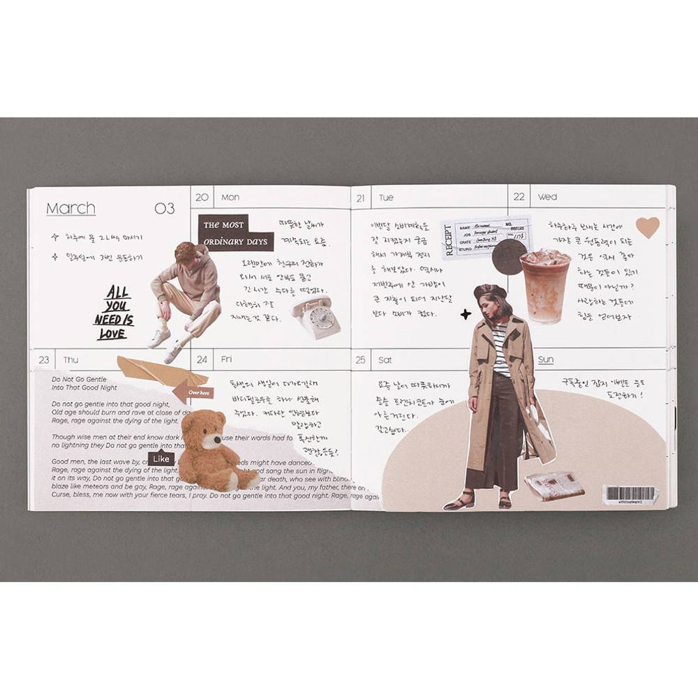 Weekly plan - 2023 Square Your Dated Weekly Diary Planner