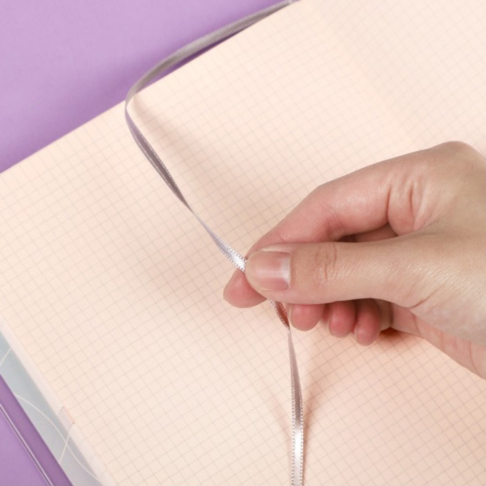 Ribbon bookmark - 2023 My Motto A5 Dated Weekly Diary Planner