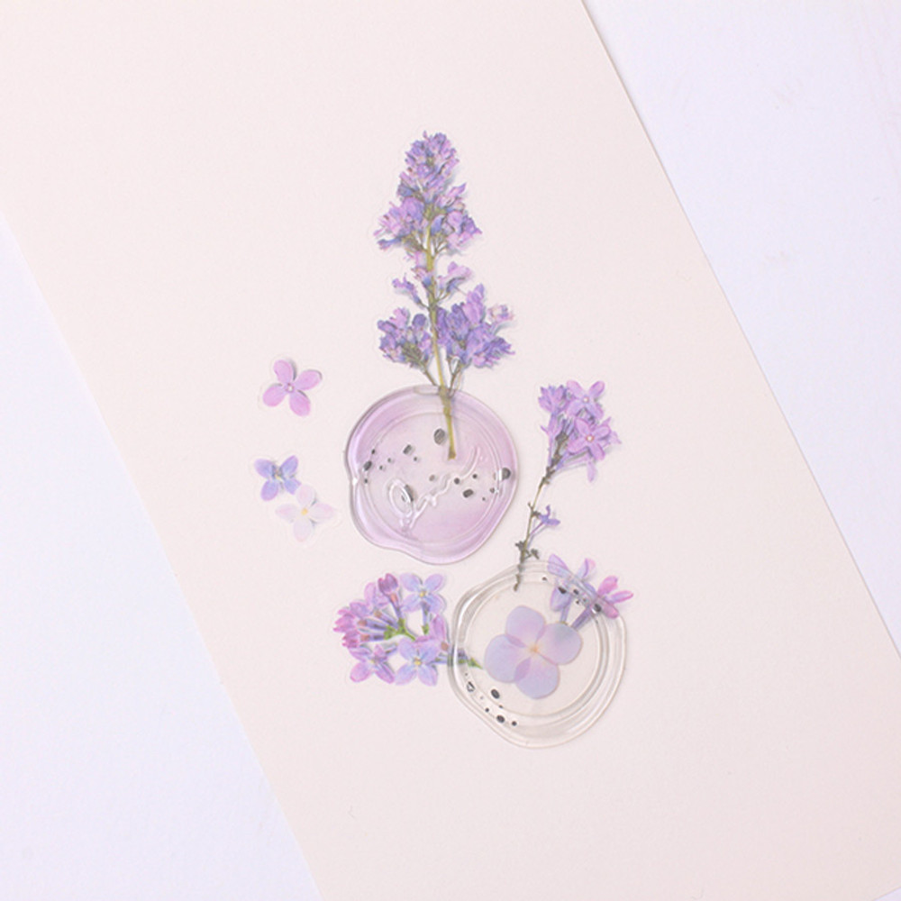Example of use - Appree Pure Violet Self Adhesive Sealing Wax Sticker
