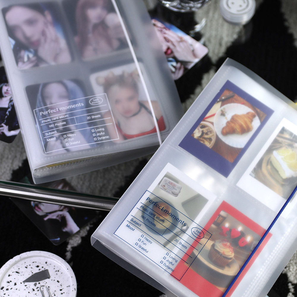 100pockets Photo Album 3 Inches Photocard Binder Instax Mini Album  Scrapbook For Photos Collect Book