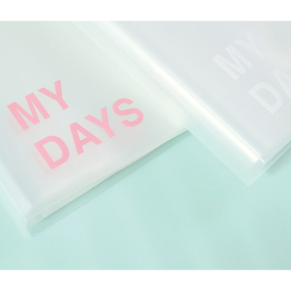 Detail of Hey My Days Sticker Storage Book Album