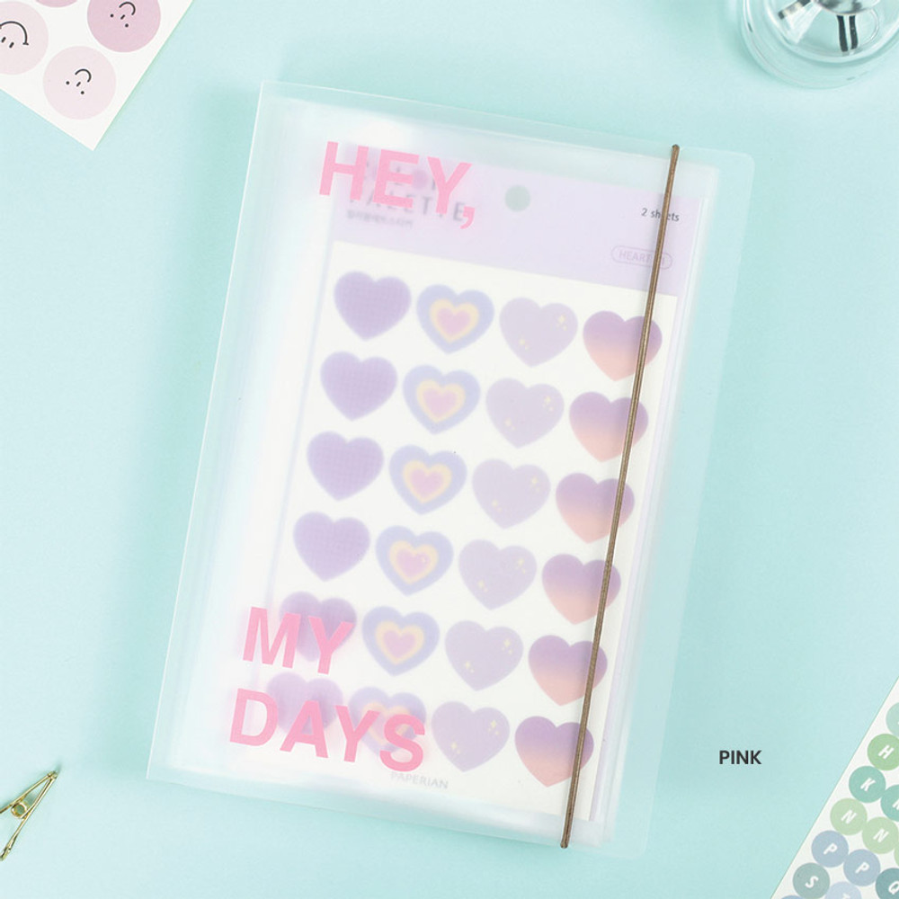 Pink - Hey My Days Sticker Storage Book Album
