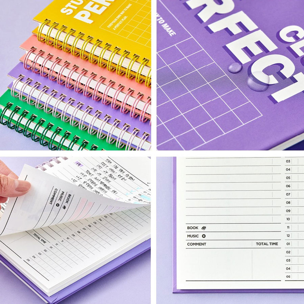 Detail of Ardium Perfect Study Club Dateless Daily Planner Ver2