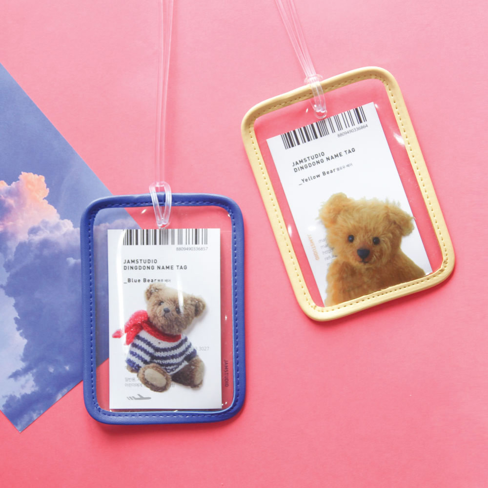Jam studio Dingdong Travel Luggage Name Tag