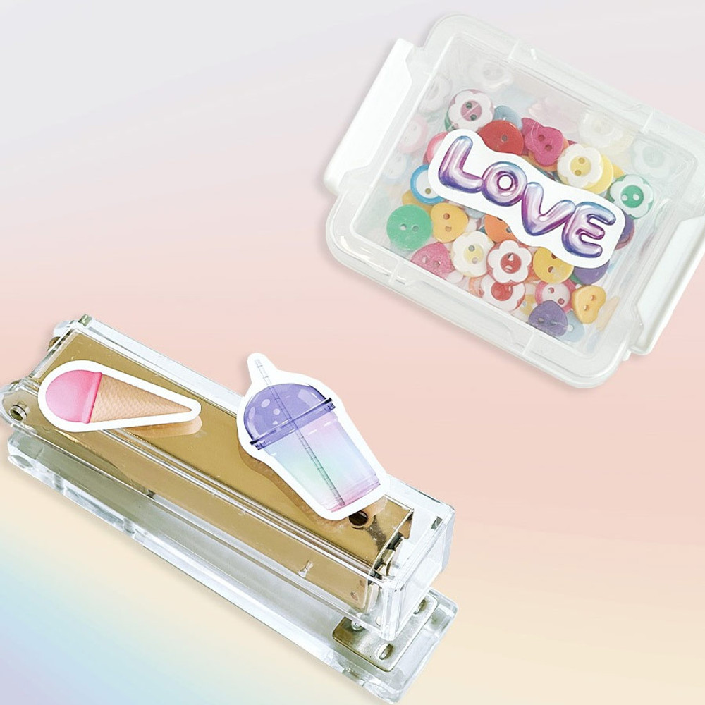 Usage example of NACOO Aurora Paper Deco Sticker Pack