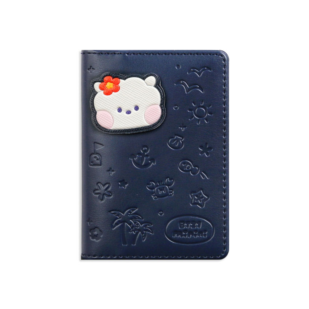 BT21 RJ Leather Patch Card Case Holder: Stylish and Durable