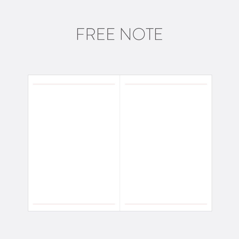 Blank note - Indigo 2024 Prism B6 Dated Weekly Diary Planner