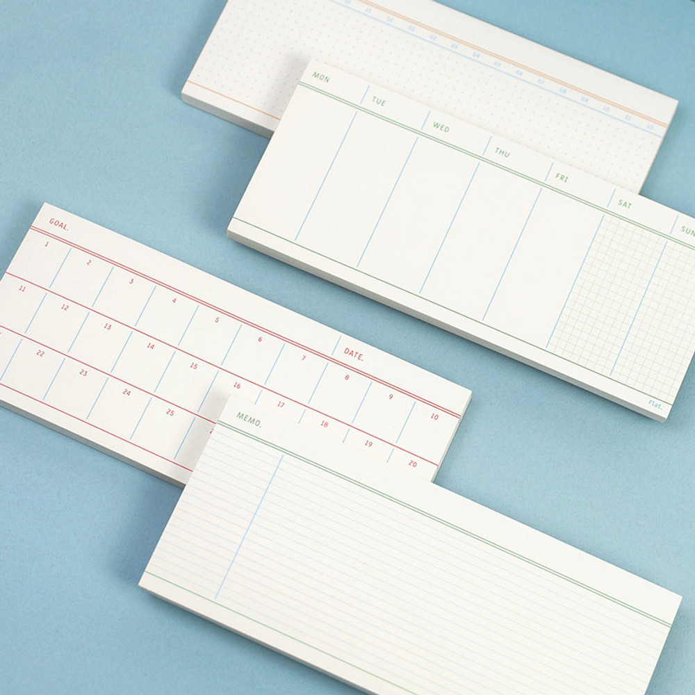 Paperian Flat Small Notepad Scheduler