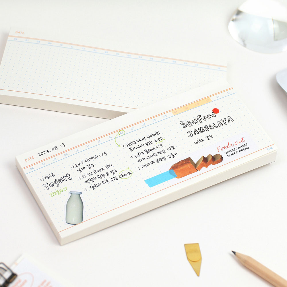 Daily Dot - Paperian Flat Small Notepad Scheduler