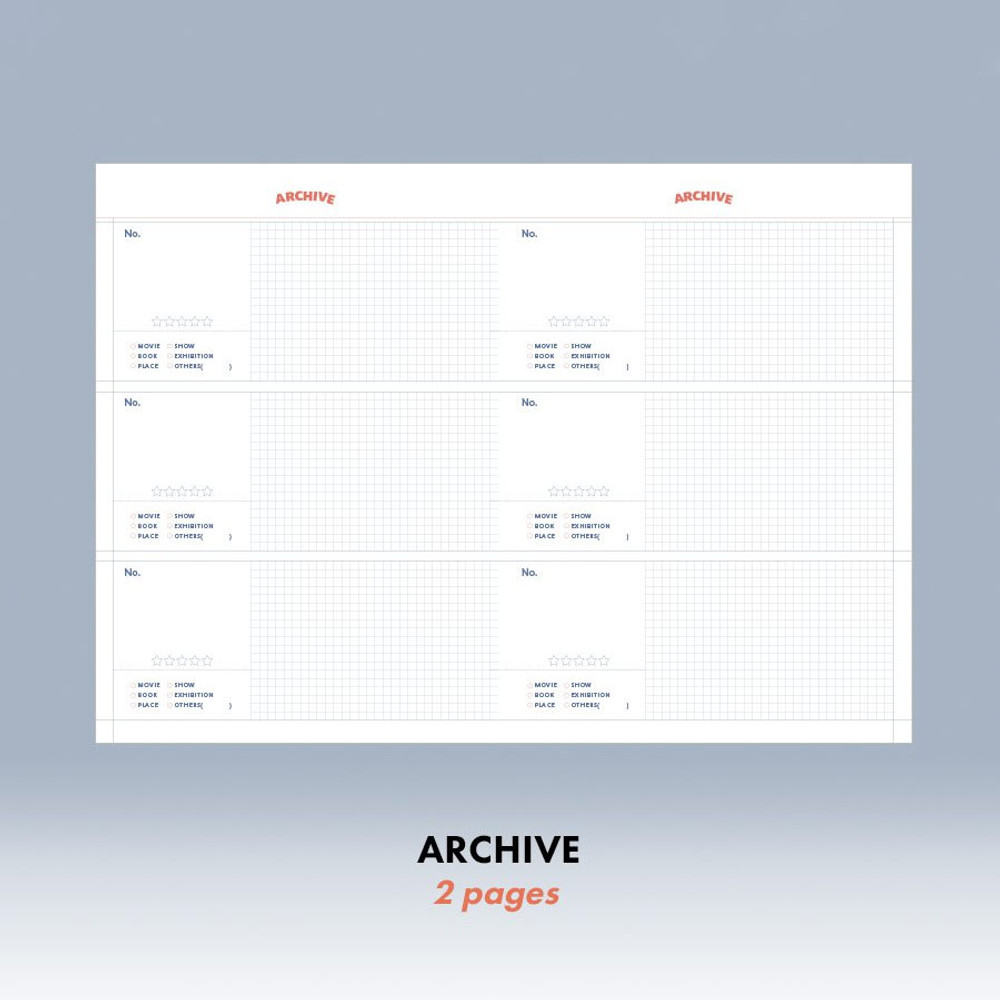 archive - Iconic 2024 Record On A5 Dated Weekly Diary Planner