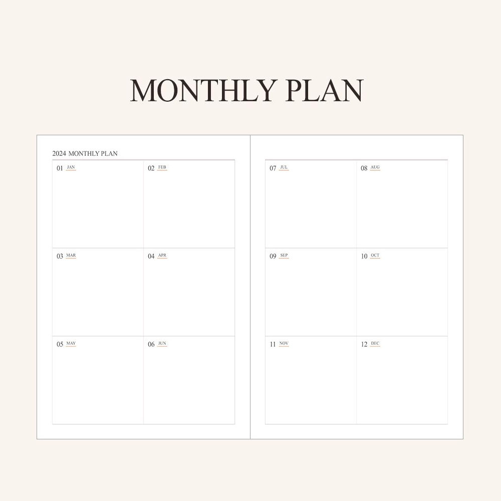 2024 Professional A4 Plus Weekly Planner