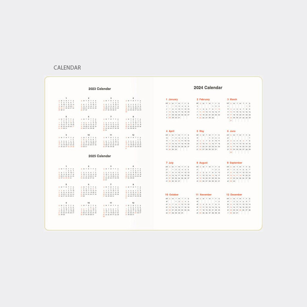 Calendar - 2024 Table Talk B6 Dated Weekly Planner Diary